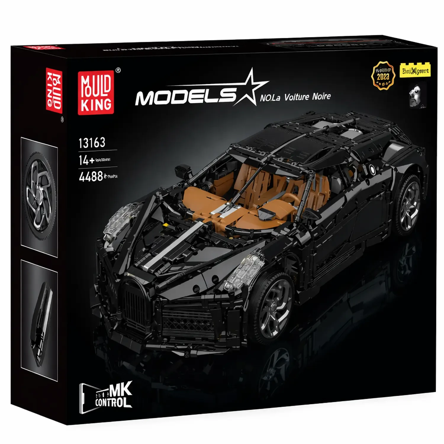 MOULD KING - LA VOITURE NOIRE | SET 13163S - 4800 PCS aprašymas - Prekės nuotrauka