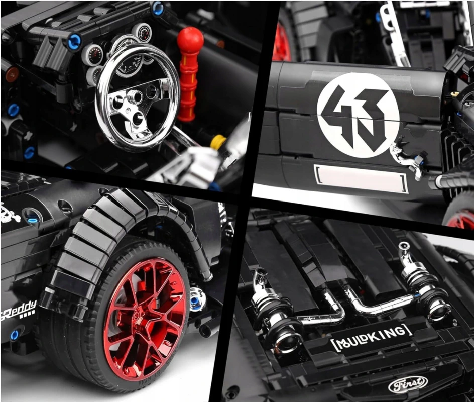 MOULD KING - MUSTANG | SET 13108S - 3201 PCS aprašymas - Prekės nuotrauka