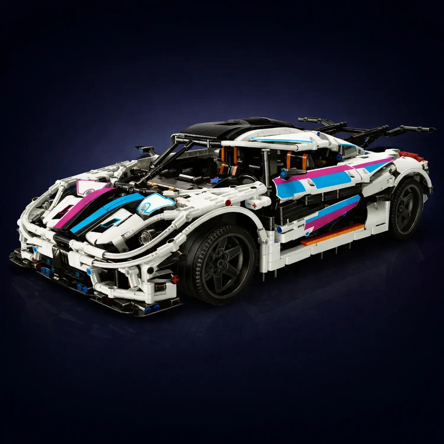 MOULD KING - REGERA HYPERCAR REMOTE CONTROLLED | SET 13120S - 3063 PCS aprašymas - Prekės nuotrauka