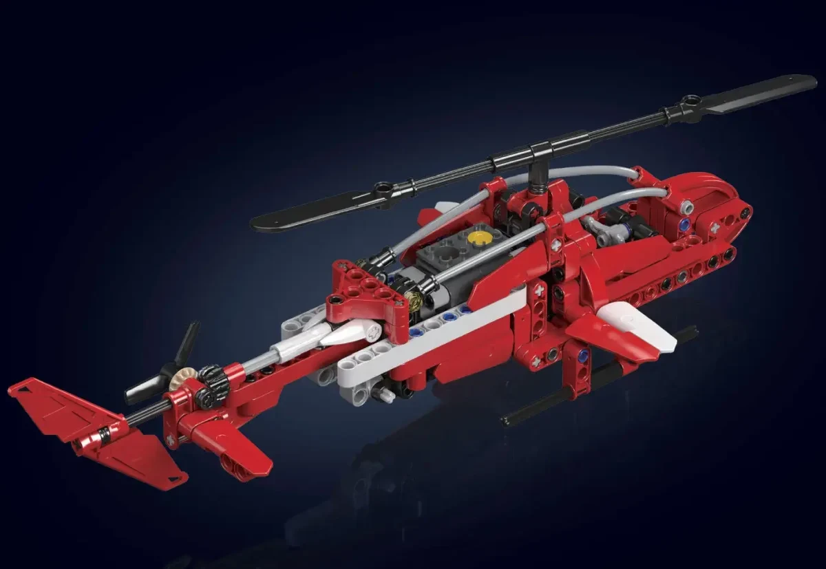 MOULD KING - SPARROW HELICOPTER | SET 24022 - 266 PCS aprašymas - Prekės nuotrauka