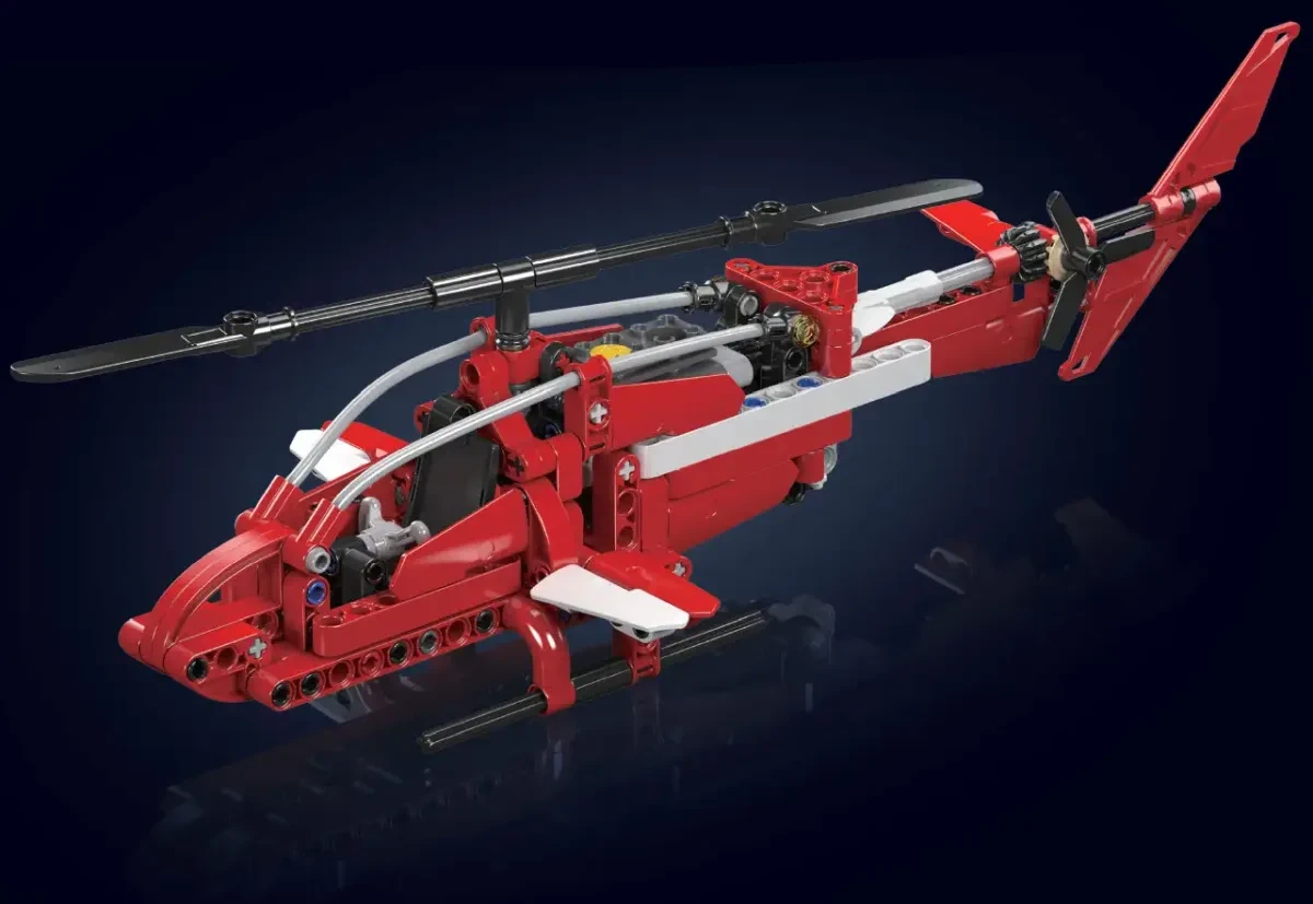 MOULD KING - SPARROW HELICOPTER | SET 24022 - 266 PCS aprašymas - Prekės nuotrauka
