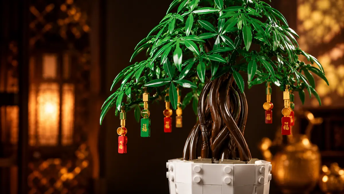 Mould King Mold King 10063S statybiniai blokai Laimės medžio bonsai dekoracija aprašymas - Prekės nuotrauka
