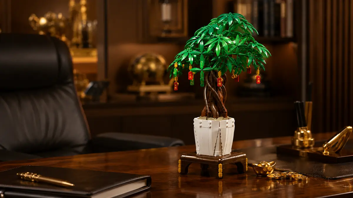 Mould King Mold King 10063S statybiniai blokai Laimės medžio bonsai dekoracija aprašymas - Prekės nuotrauka