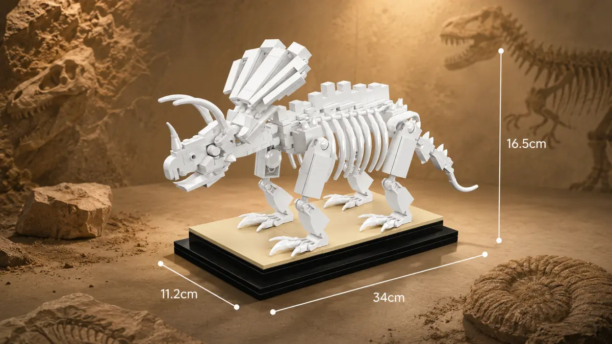 King Tony Mould King „Mold King Triceratops“ dinozauro fosilija 29006 | Konstrukcijos rinkinys | 397 detalės aprašymas - Prekės nuotrauka King Tony Mould King „Mold King Triceratops“ dinozauro fosilija 29006 | Konstrukcijos rinkinys | 397 detalės aprašymas - Prekės nuotrauka