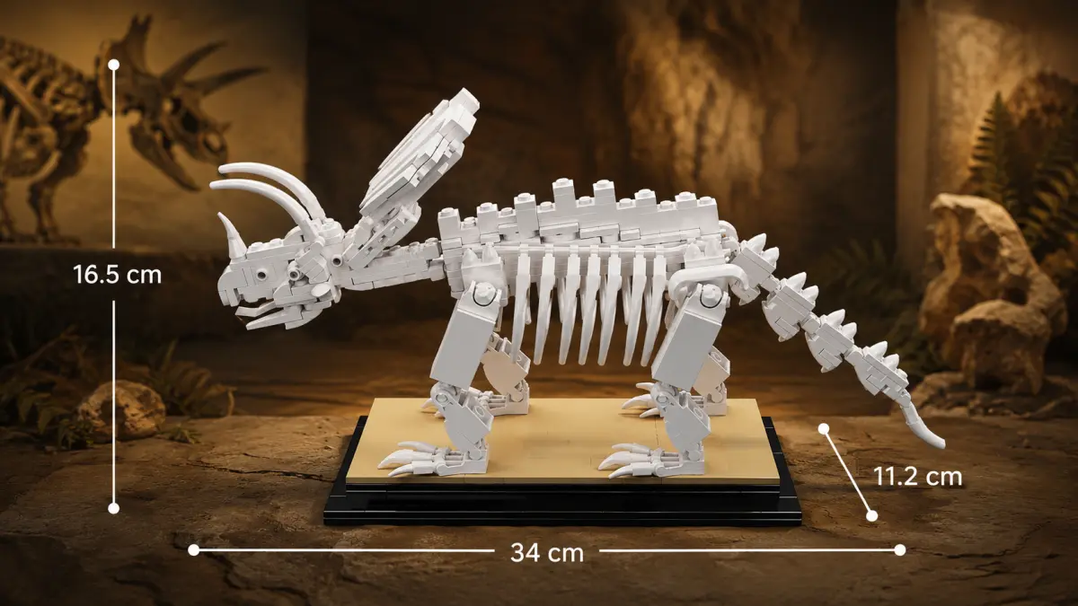 King Tony Mould King „Mold King Triceratops“ dinozauro fosilija 29006 | Konstrukcijos rinkinys | 397 detalės aprašymas - Prekės nuotrauka King Tony Mould King „Mold King Triceratops“ dinozauro fosilija 29006 | Konstrukcijos rinkinys | 397 detalės aprašymas - Prekės nuotrauka