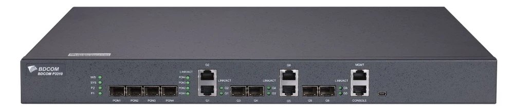Maršrutizatorius Extralink BDCOM P3310D | OLT | EPON, 4GE aprašymas - Prekės nuotrauka