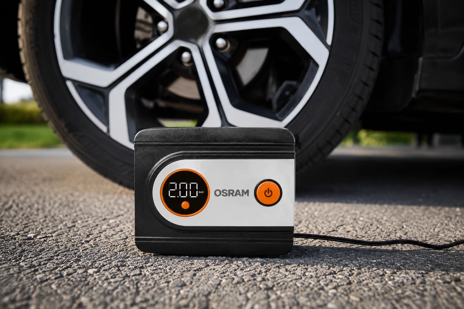 Osram TyreInflate 612, Compact car compressor, 12V aprašymas - Prekės nuotrauka
