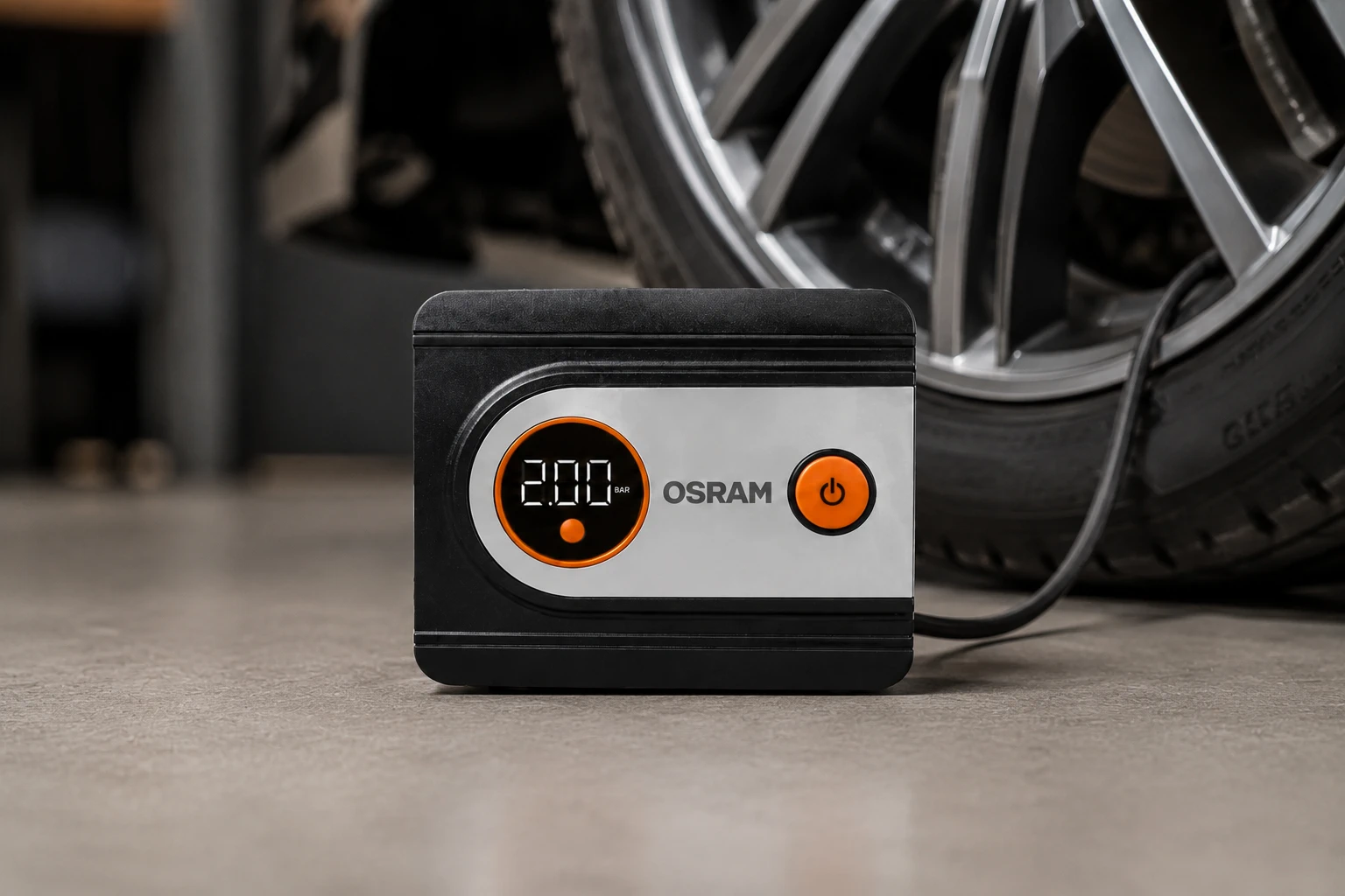 Osram TyreInflate 612, Compact car compressor, 12V aprašymas - Prekės nuotrauka