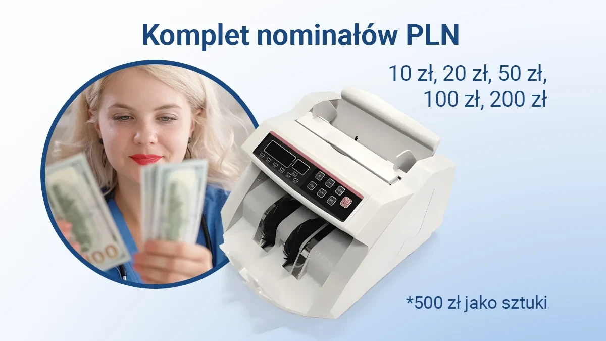 Extralink | Profesionalus banknotų skaičiuotuvas | UV MGF baltas aprašymas - Prekės nuotrauka