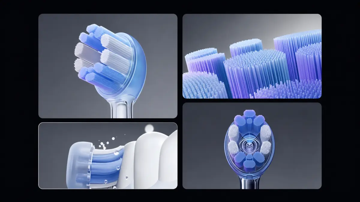 RANVOO PH5 Bubble | Toothbrush head | Medium-hard bristles aprašymas - Prekės nuotrauka