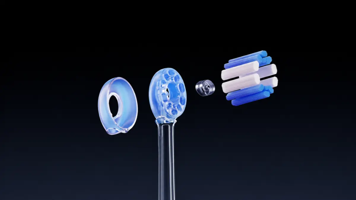 RANVOO PH5 Bubble | Toothbrush head | Medium-hard bristles aprašymas - Prekės nuotrauka