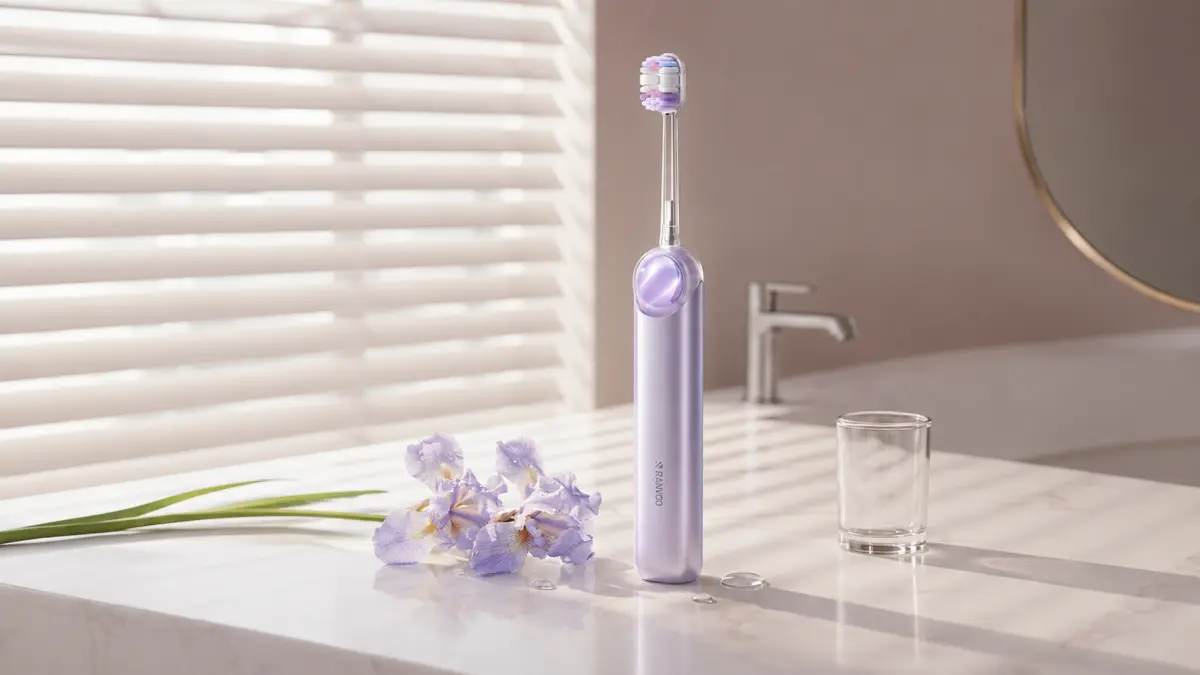 RANVOO PQ5 Pure | Electric dantų šepetėlis | Violetinė aprašymas - Prekės nuotrauka