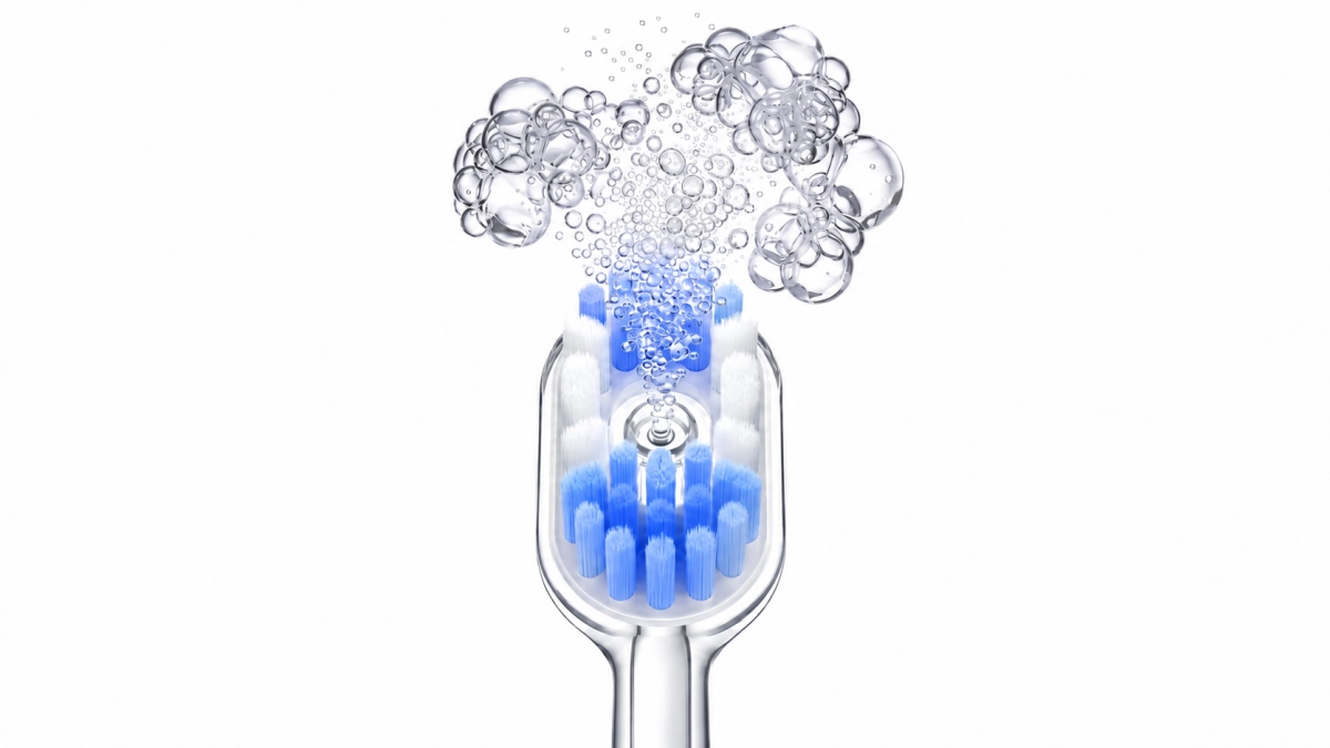 RANVOO PQ5 toothbrush head - mėlynas aprašymas - Prekės nuotrauka