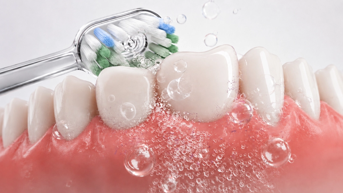 RANVOO toothbrush head PQ5 - žalias aprašymas - Prekės nuotrauka