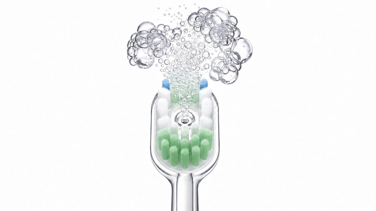 RANVOO toothbrush head PQ5 - žalias aprašymas - Prekės nuotrauka