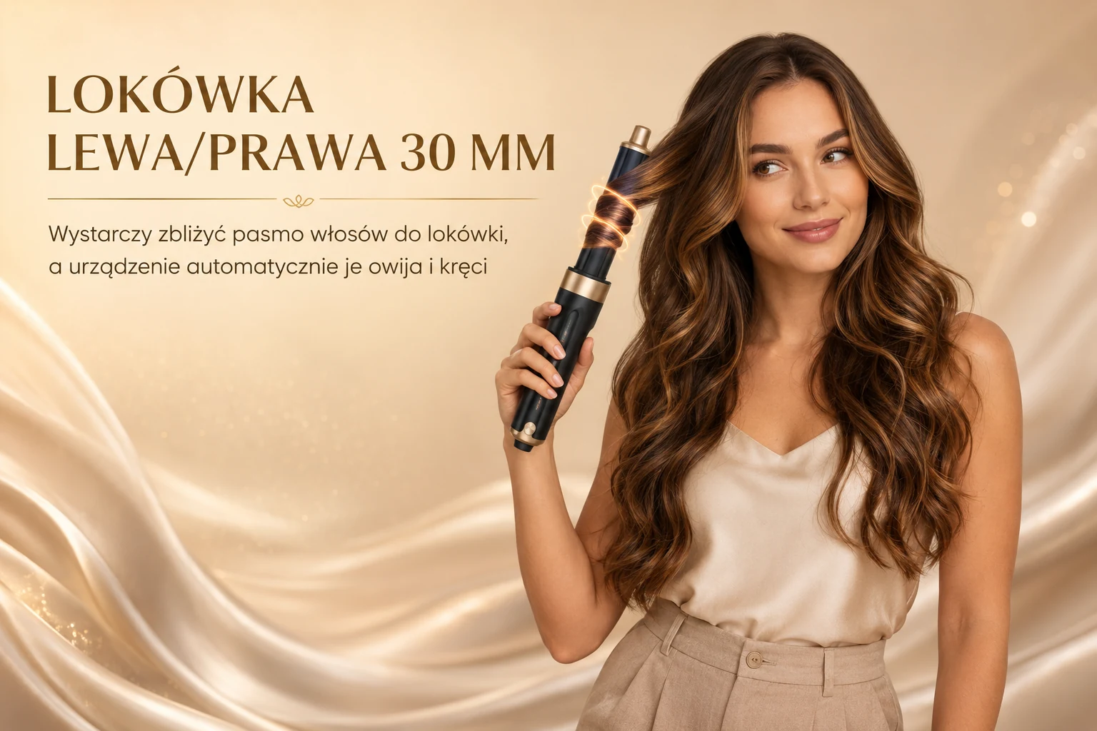 Extralink Stay Beauty M-17934, curling dryer thermal brush 5-in-1, with ionisation, 1000W, adjustable, 5 attachments aprašymas - Prekės nuotrauka