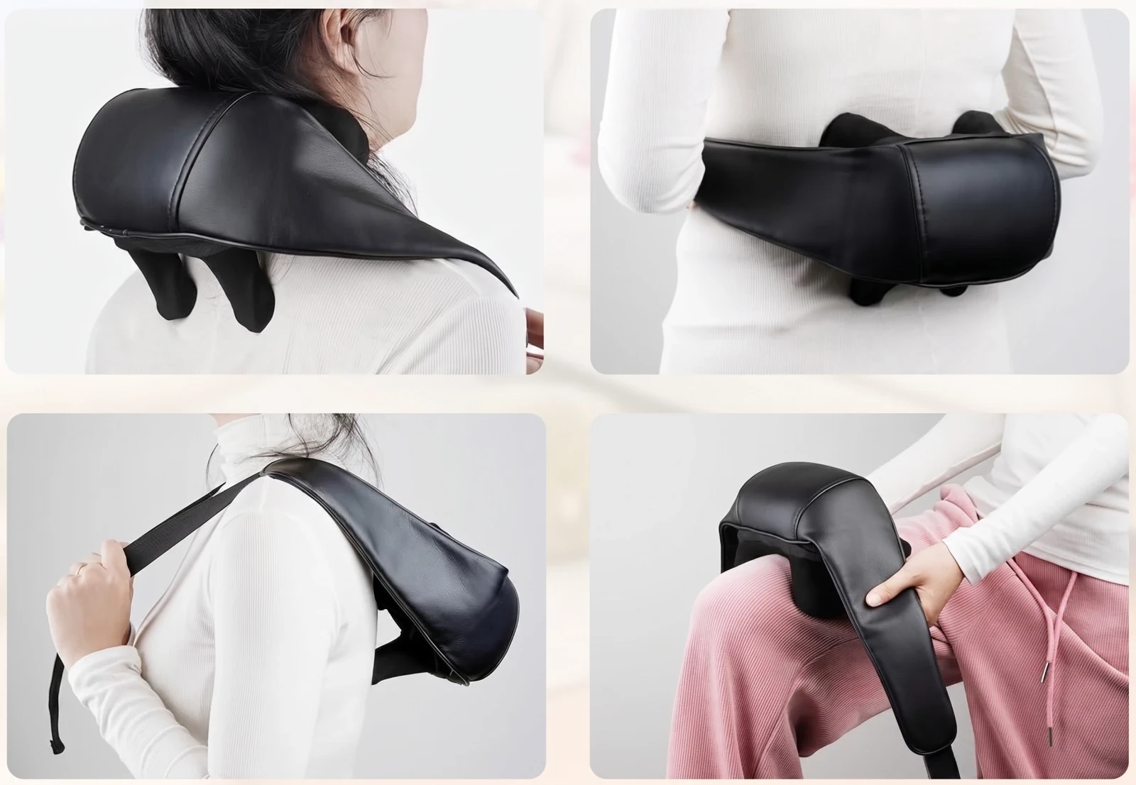 StayFit by Extralink Neck Massager, Wireless massager for neck, nape, shoulders and back, 2000mAh 25W aprašymas - Prekės nuotrauka