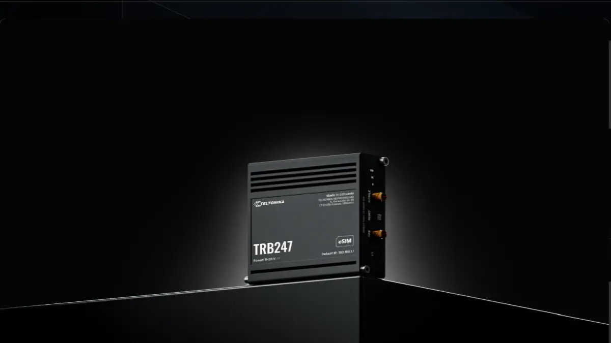 Maršrutizatorius Bramka VoIP Teltonika Teltonika TRB247 Cat 1 bis IoT Gateway aprašymas - Prekės nuotrauka