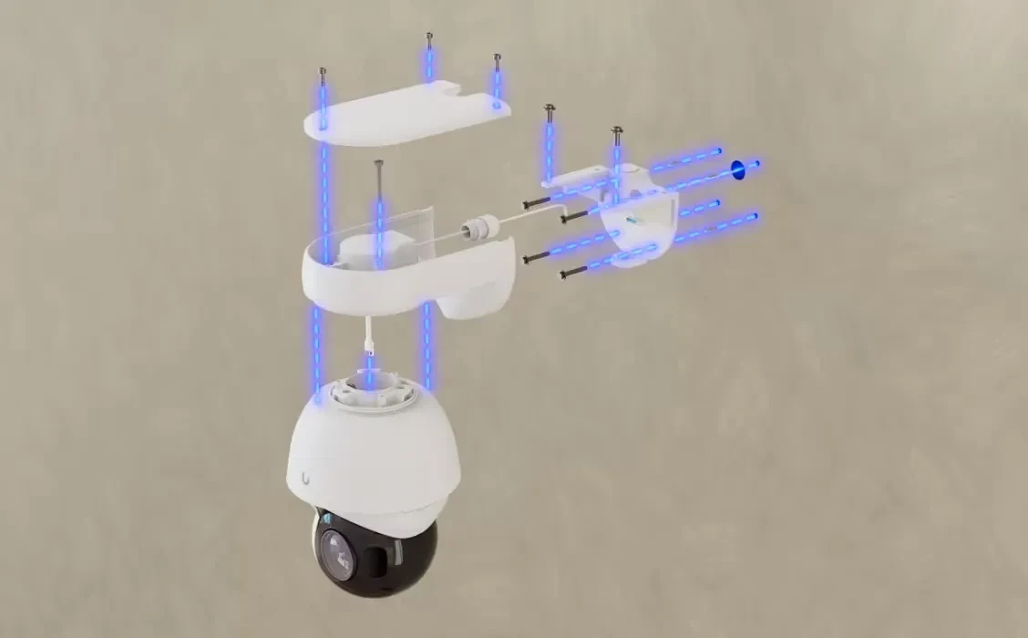 UBIQUITI UVC-AI-PTZ-PRECISION-W INDUSTRIAL 4K PTZ CAMERA, 31X OPTICAL ZOOM, LIDAR TECHNOLOGY aprašymas - Prekės nuotrauka