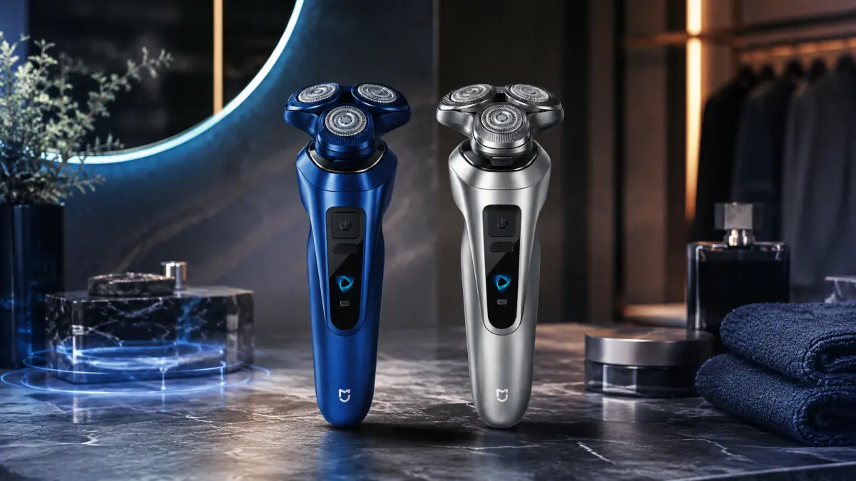 Barzdaskutė Xiaomi Mijia Electric Shaver Pro Portable EU, Sidabrinis | Xiaomi aprašymas - Prekės nuotrauka