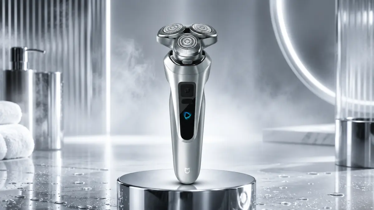 Barzdaskutė Xiaomi Mijia Electric Shaver Pro Portable EU, Sidabrinis | Xiaomi aprašymas - Prekės nuotrauka