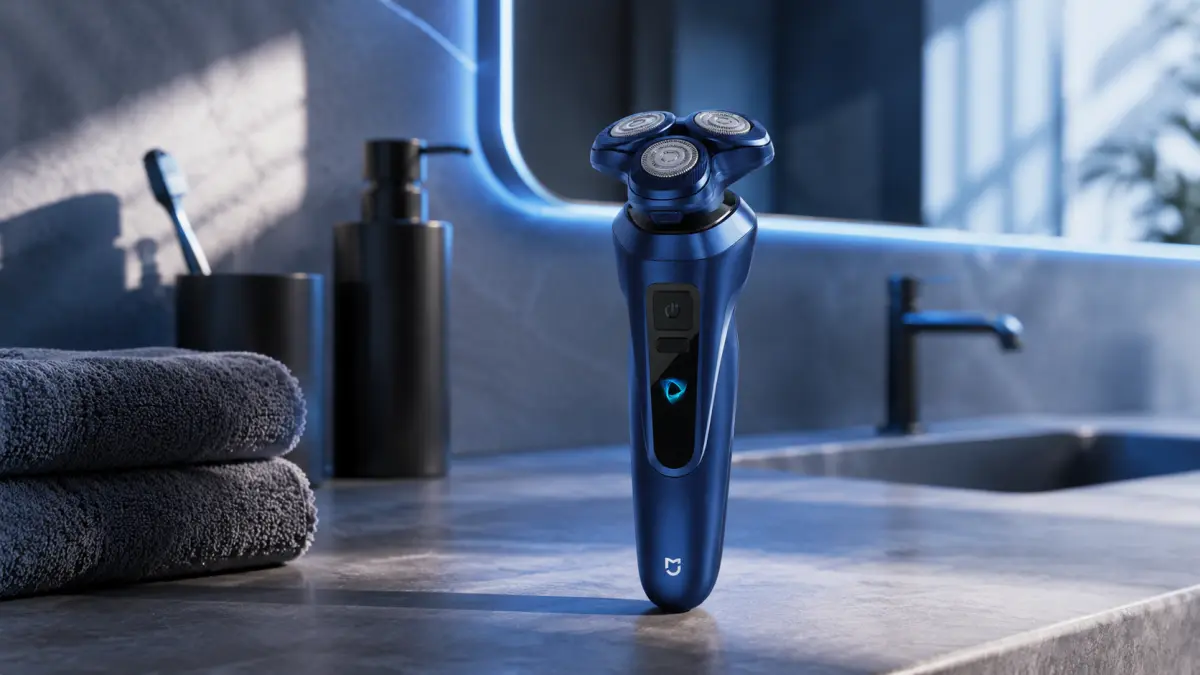 Barzdaskutė Xiaomi Mijia Electric Shaver Pro Portable EU, Mėlyna | Xiaomi aprašymas - Prekės nuotrauka