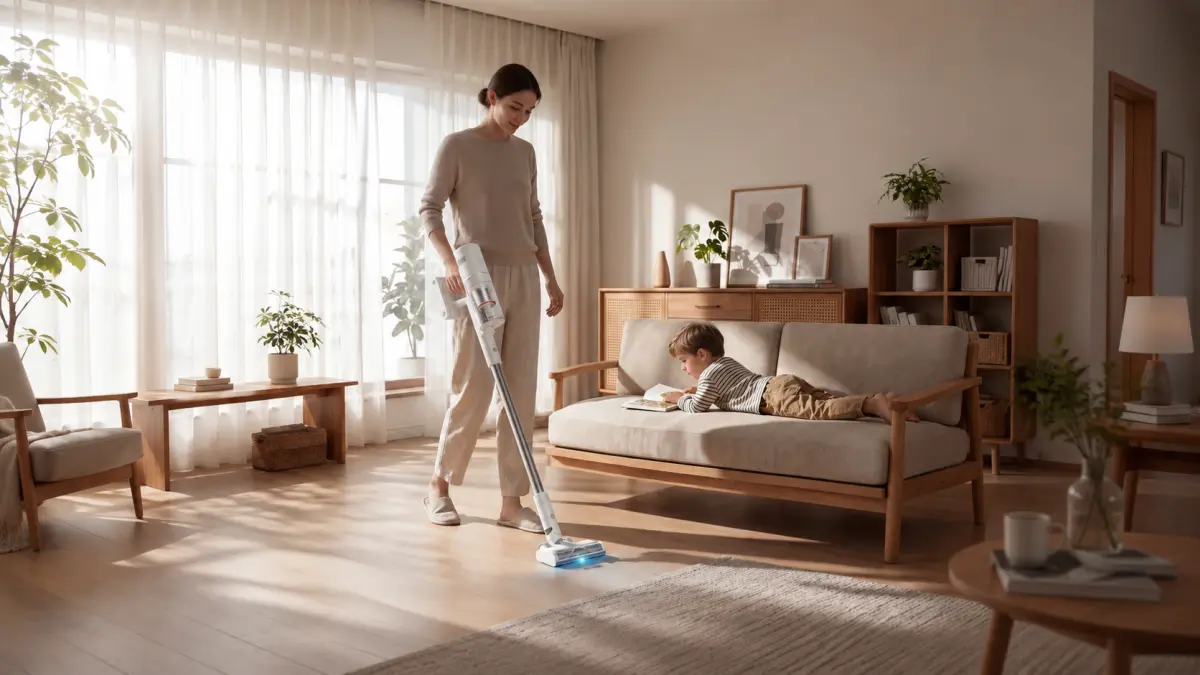 Xiaomi Dulkių siurblys | Mijia 4 EU | Belaidis | 600 W | 29.6 V | Veikimo laikas (maks.) 90 min | Baltas aprašymas - Prekės nuotrauka
