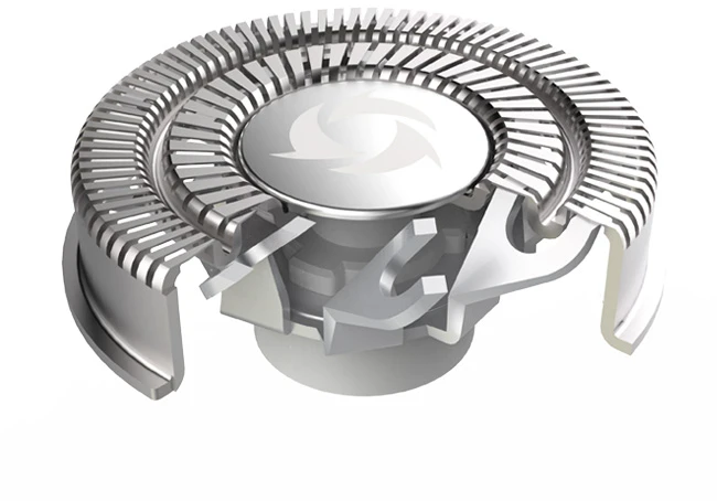Barzdaskutė DIXIX Rotary Shaver DSX5120, rotary shaver with pop-up trimmer, EU