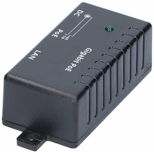 Extralink PoE injektorius 1xRJ45 Gigabit 48V