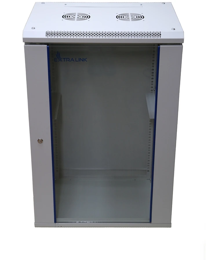 EXTRALINK EX.14335 15U 600X450 SIENTĖ STABDYMO SPINTELĖ PILKA