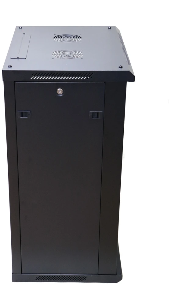 EXTRALINK 18U 600X450 ant sienos montuojama spintelė juodas