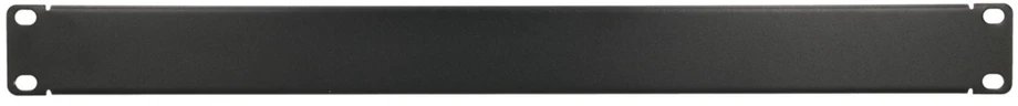Extralink 1U 19" Front Panel, Juodas