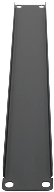 Extralink 1U 19" Front Panel, Juodas