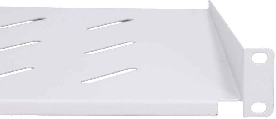 Extralink 1U 350mm Pilka | Lentynėlė | 19", pakabinamoms spintoms