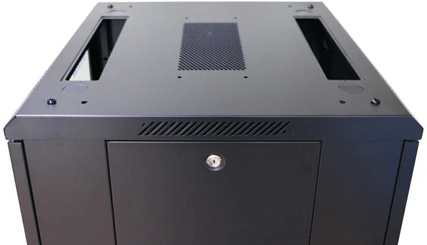 EXTRALINK 22U 600X800 stovima spintelė juodas