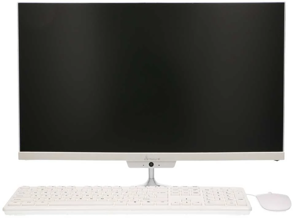 Stacionarus kompiuteris Extralink 24 colių „viskas viename“ biuro kompiuteris | Kompiuterių rinkinys | Intel i5-11300H, 16 GB DDR4, 512 GB SSD, klaviatūra, pelė, kamera