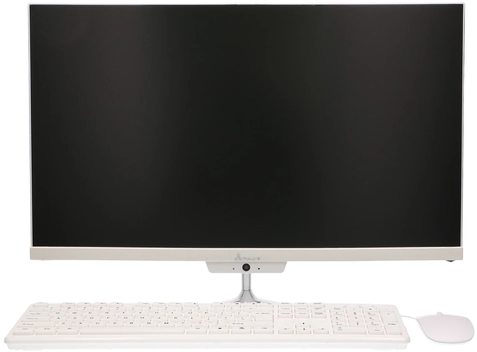 Stacionarus kompiuteris Extralink 24 colių „viskas viename“ biuro kompiuteris | Kompiuterių rinkinys | Intel i5-11300H, 16 GB DDR4, 512 GB SSD, klaviatūra, pelė, kamera