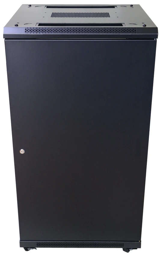 Extralink 27U 600x600 juoda | Rack tipo spintelė | pastatoma ant grindų