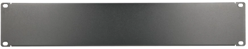 Extralink 2U 19" Front Panel, Juodas