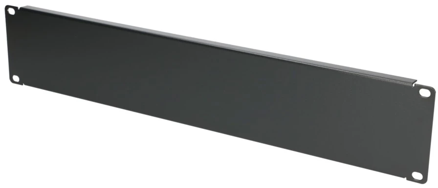 Extralink 2U 19" Front Panel, Juodas