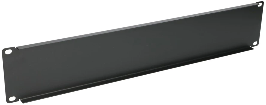 Extralink 2U 19" Front Panel, Juodas