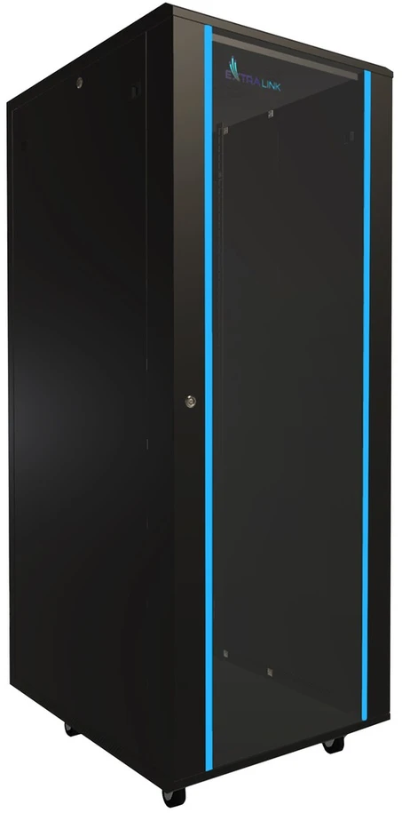 EXTRALINK 32U 600X800 stovima spintelė juodas