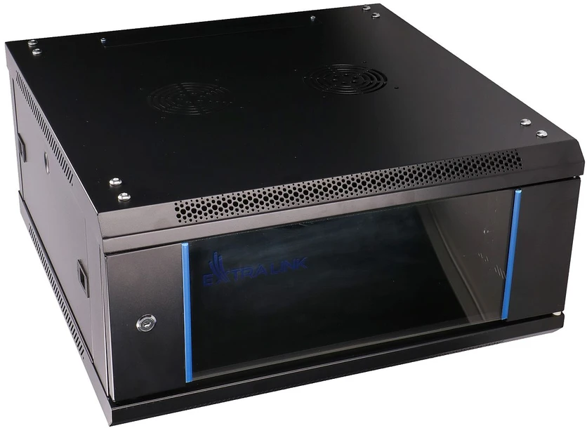 EXTRALINK 4U 600X600 19" RACK CABINET Juodas