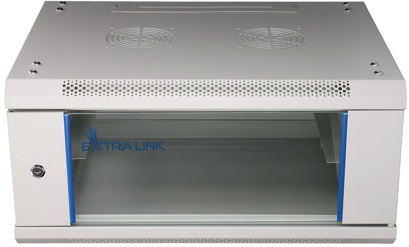 „Extralink EX.8536-4U“ 600x450 pilka | „Spinta“ lentyna | montuojama ant sienos