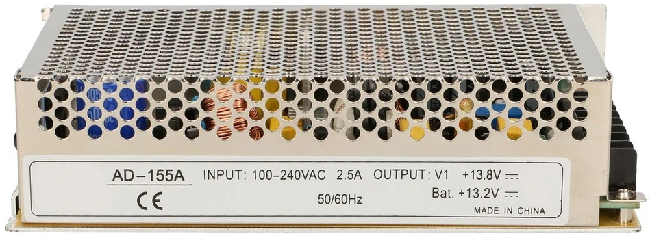 EXTRALINK AD-155A maitinimo šaltinis su akumuliatoriaus įkrovikliu 12V/13.8V 155W
