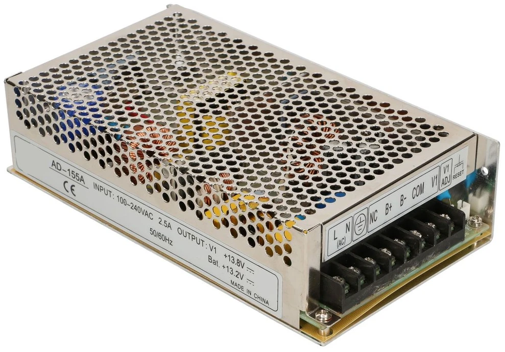 EXTRALINK AD-155A maitinimo šaltinis su akumuliatoriaus įkrovikliu 12V/13.8V 155W