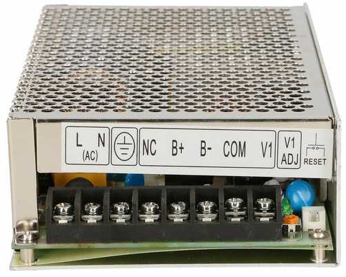 EXTRALINK AD-155B maitinimo šaltinis su akumuliatoriaus įkrovikliu 24V/27.6V 155W