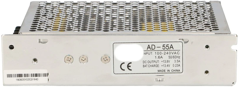 EXTRALINK AD-55A maitinimo šaltinis su akumuliatoriaus įkrovikliu 12V/13.8V 55W