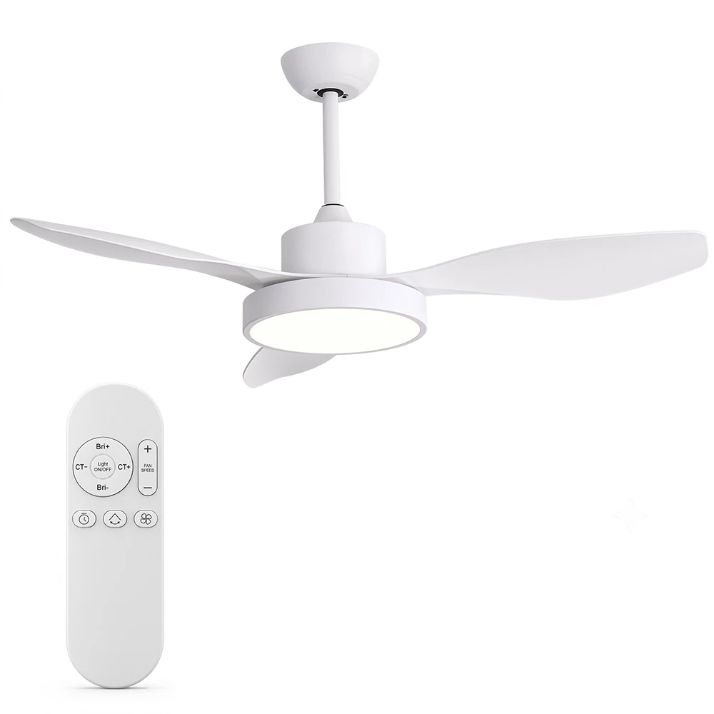 Extralink Aero Breeze 47 Smart WiFi | lubų ventiliatorius | baltas, programėlė, 119cm