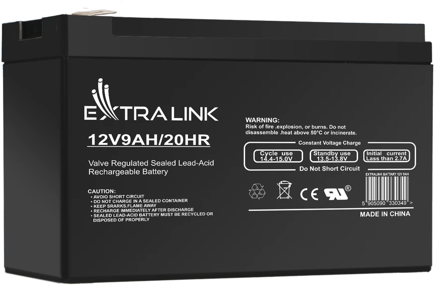 EXTRALINK akumuliatoriaus akumuliatorius AGM 12V 9AH